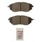 Advics 07-06 Subaru B9 Tribeca/09-08 Tribeca:Fr Disc Brake Pad, Ad1078 AD1078 - alternate 4